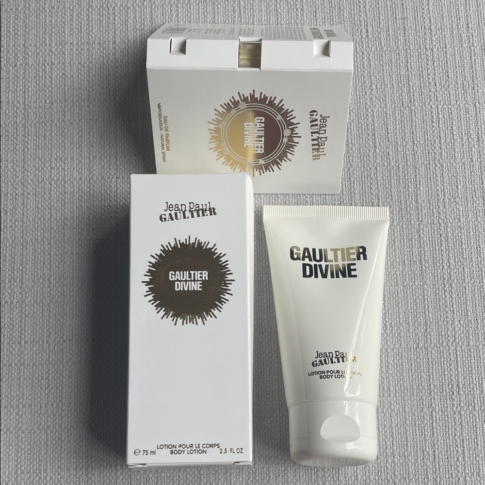 Jean Paul Gaultier Gaultier Divine Body Lotion 75ml & sample